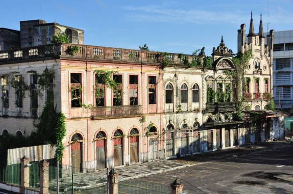 Prédio histórico em Manaus, no Amazonas